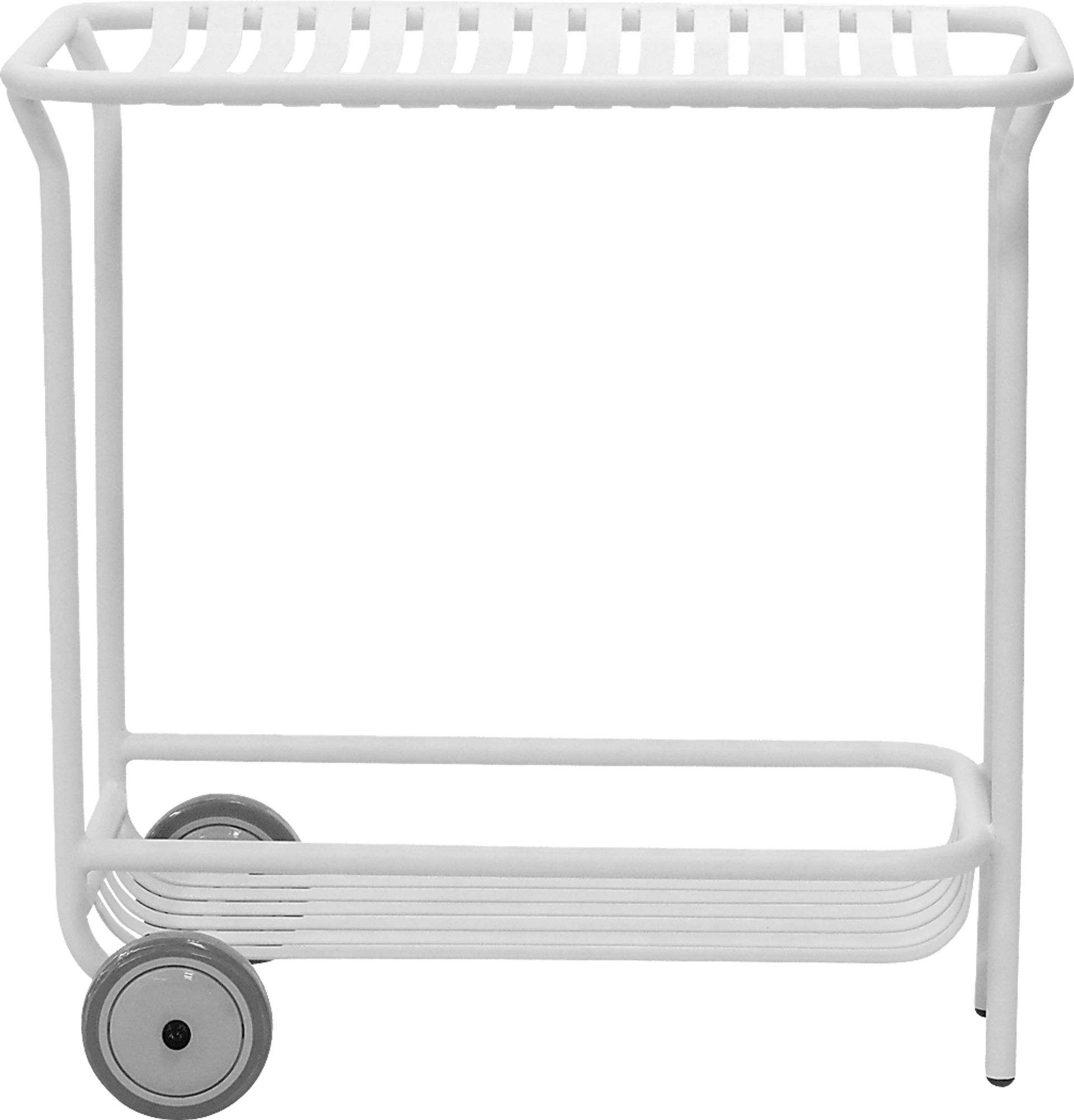Outdoor Ischia White Cart - Image 1