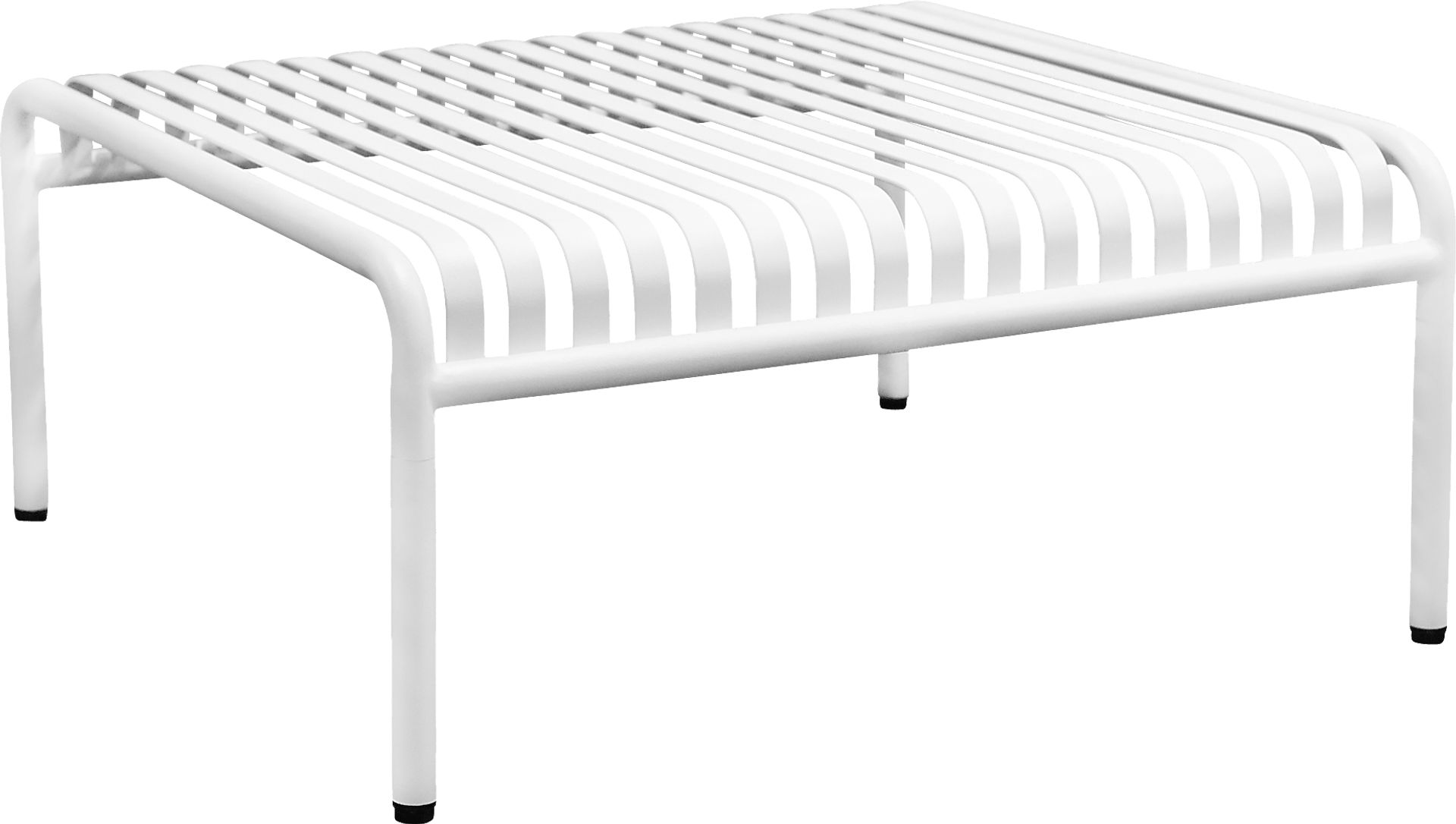 Outdoor Ischia White Cocktail Table - Image 1