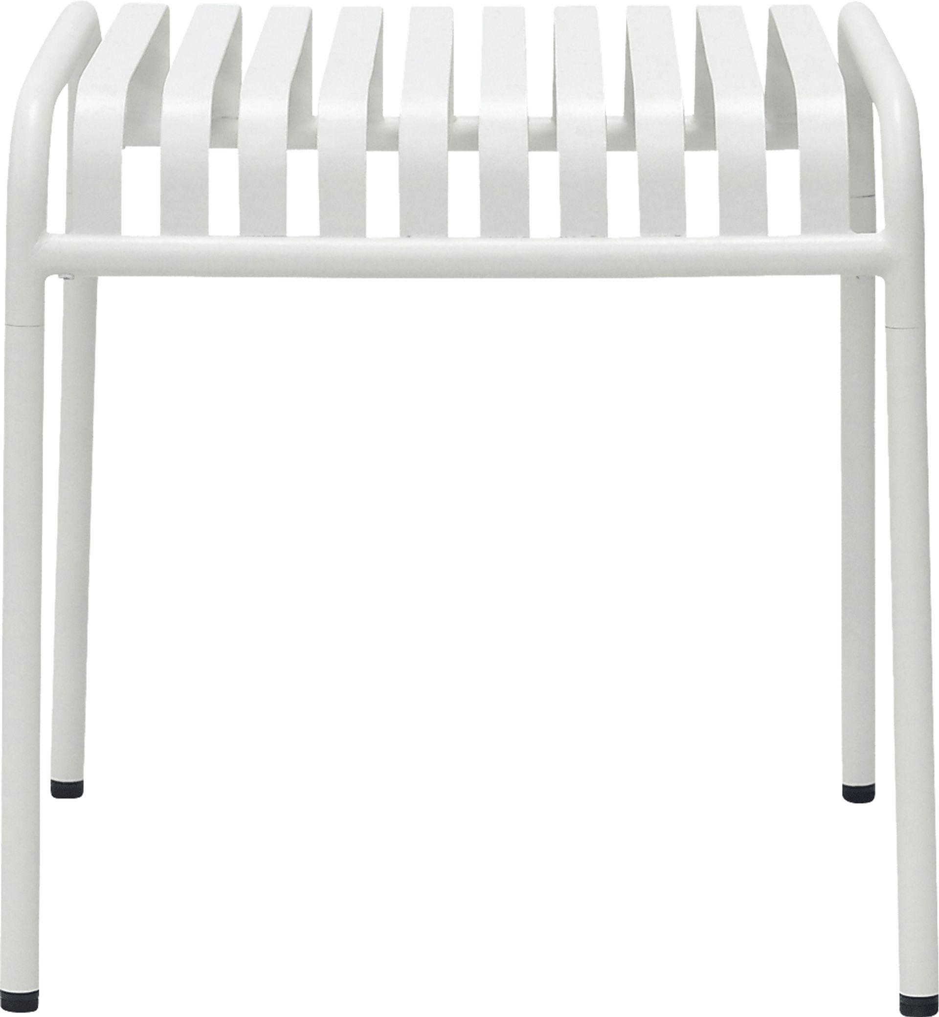 Outdoor Ischia White End Table - Image 2
