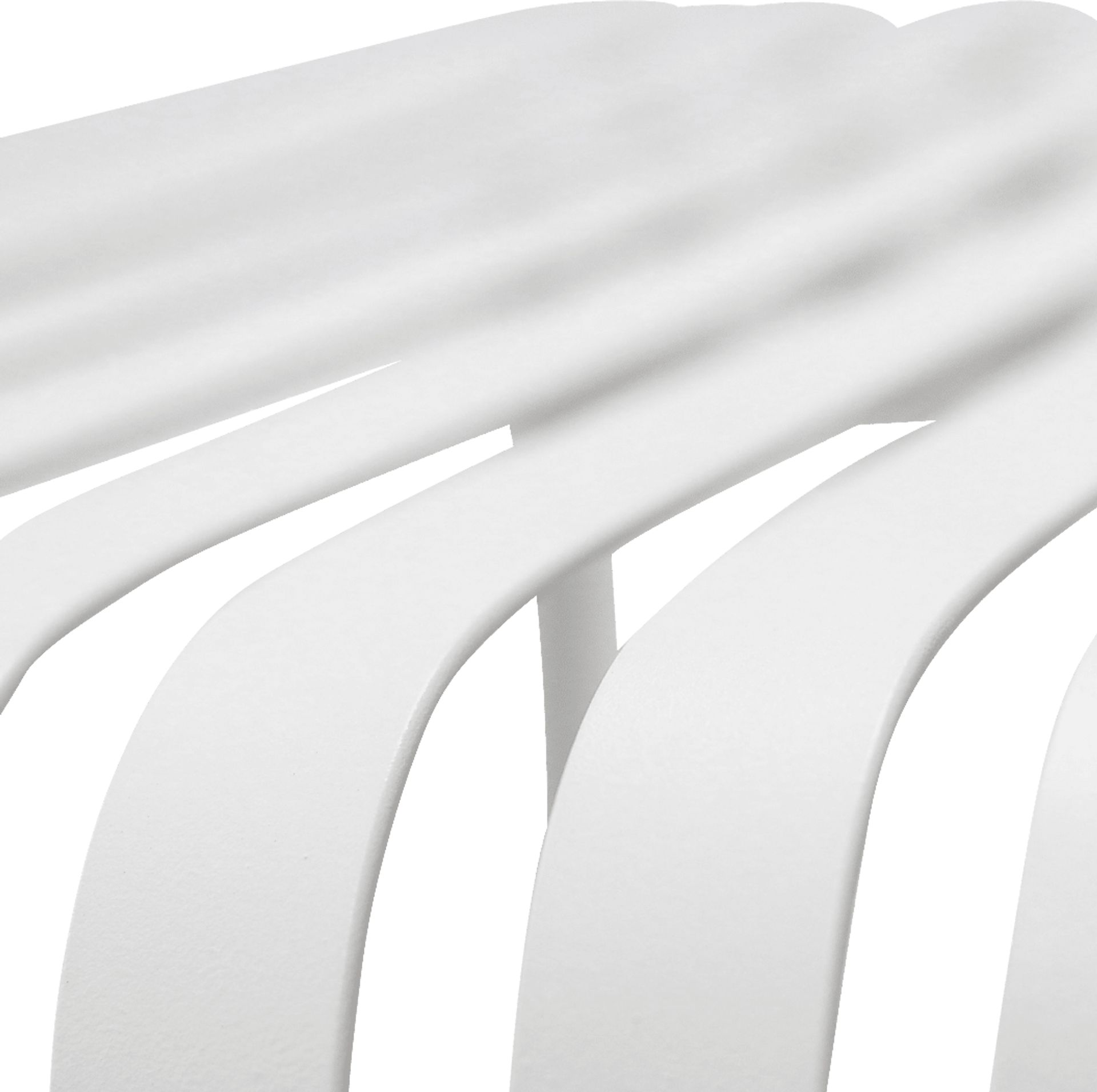 Outdoor Ischia White End Table - Image 6