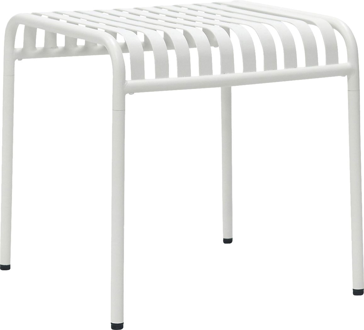 Outdoor Ischia White End Table