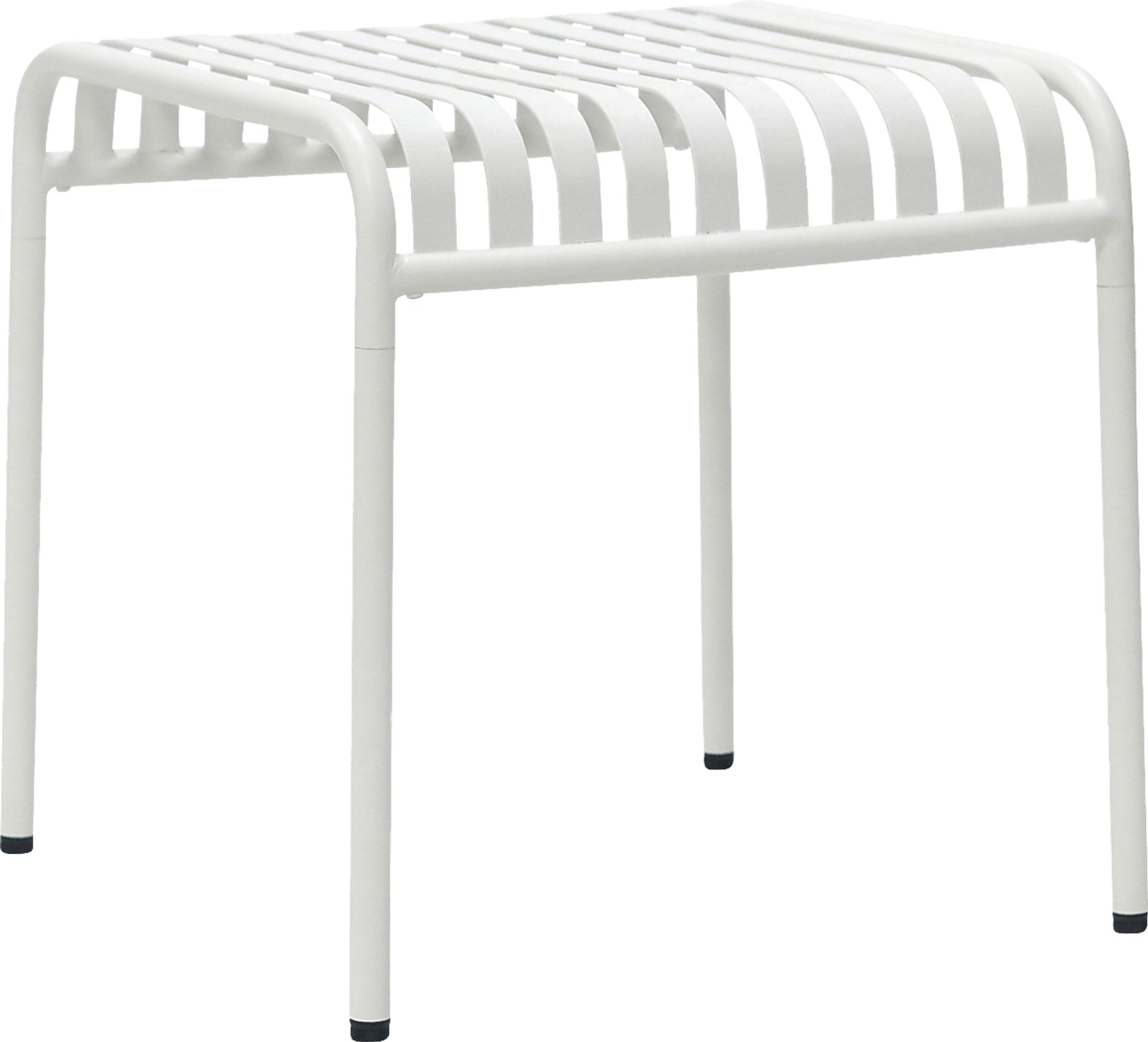 Outdoor Ischia White End Table - Image 1