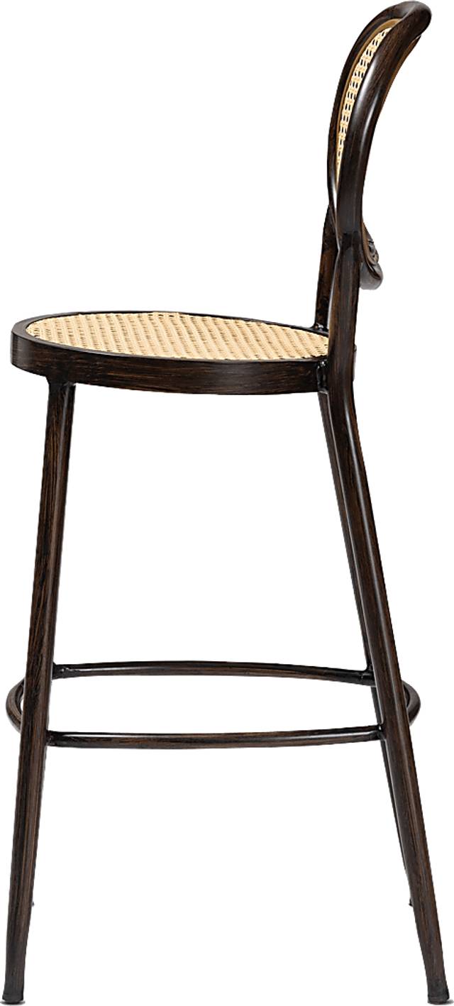 Outdoor Ivanel Brown Bar Stool - Thumbnail - Image 4