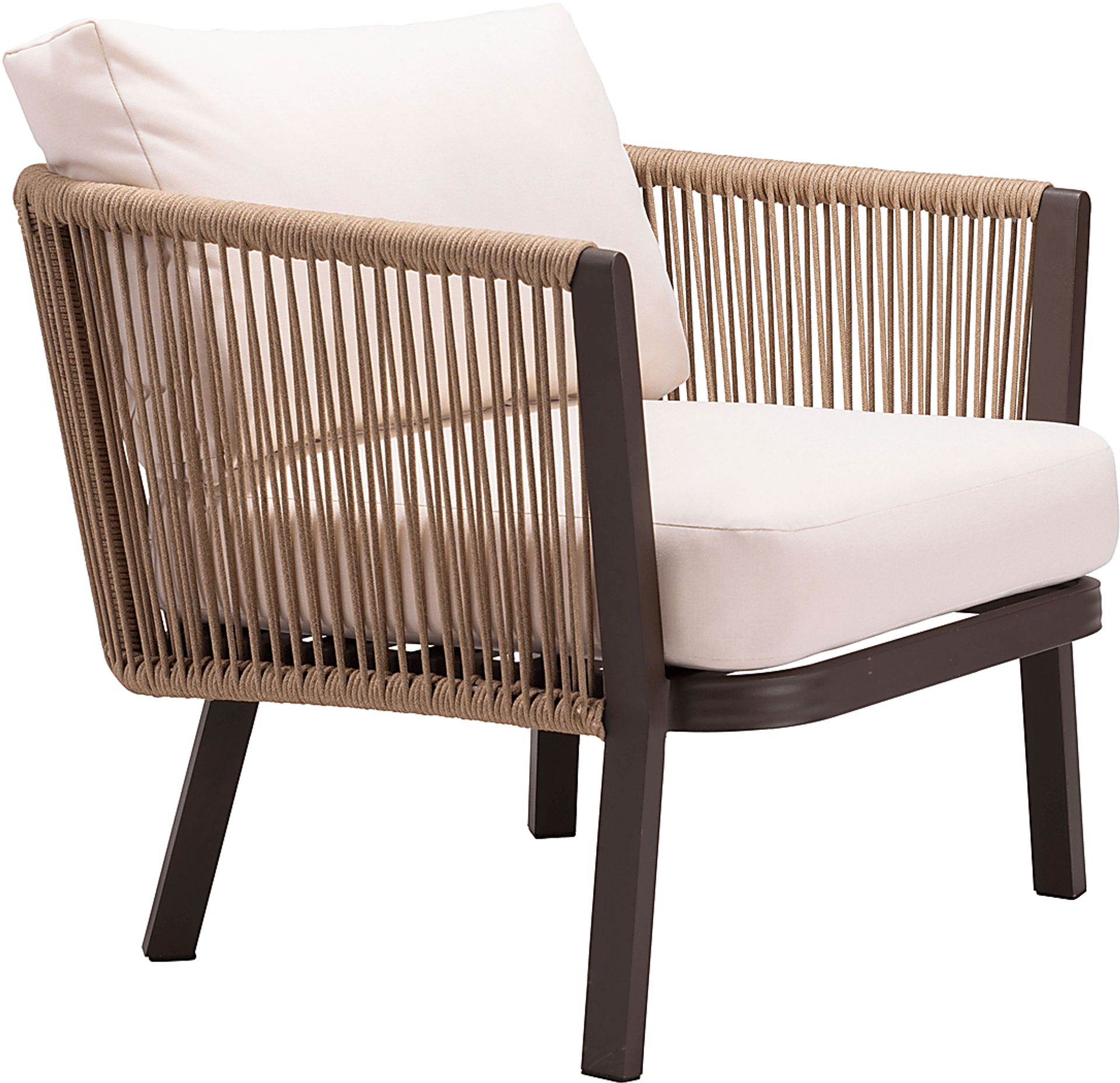 Outdoor Jetero Brown Accent Chair - Image 7