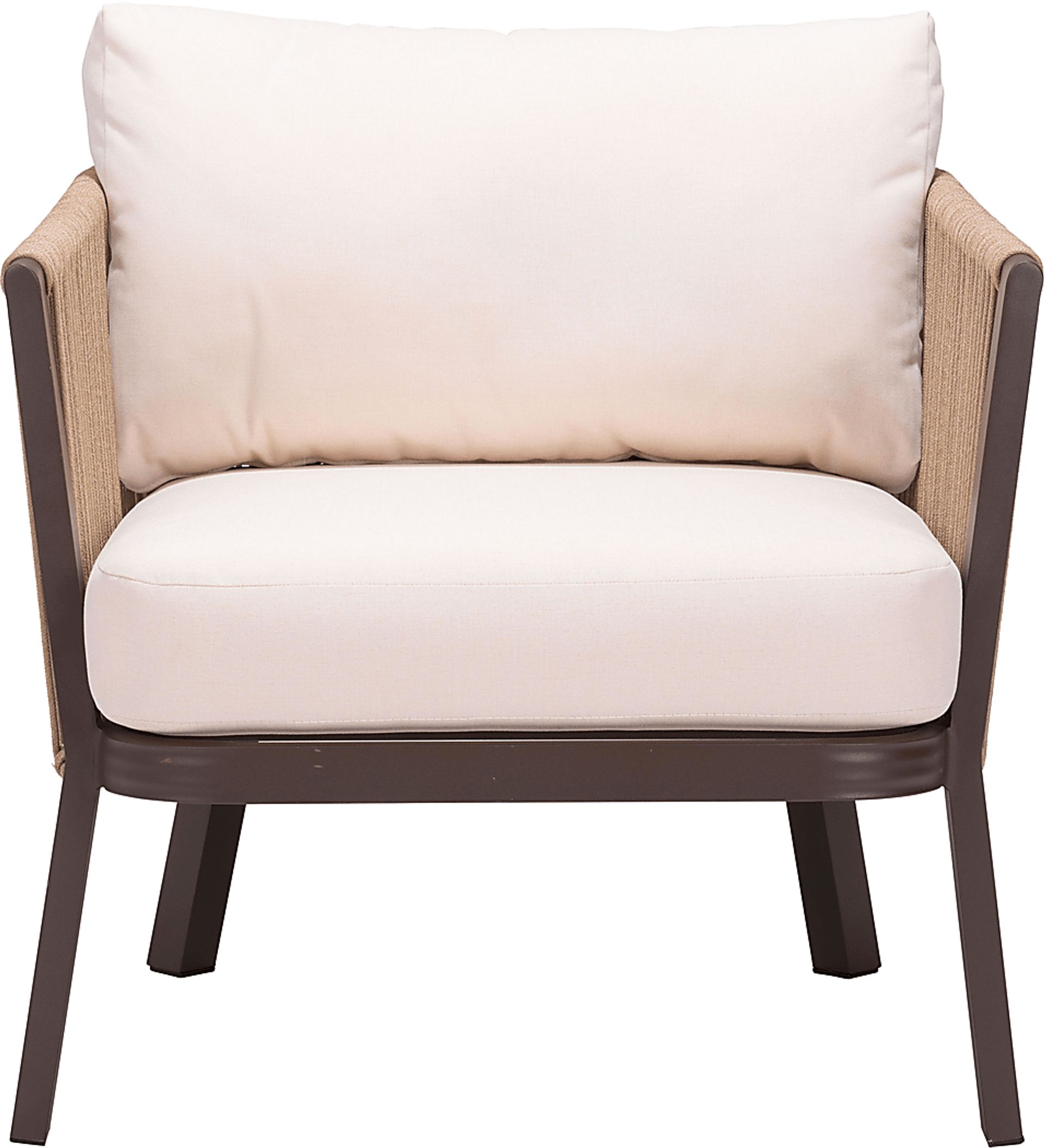 Outdoor Jetero Brown Accent Chair - Image 9