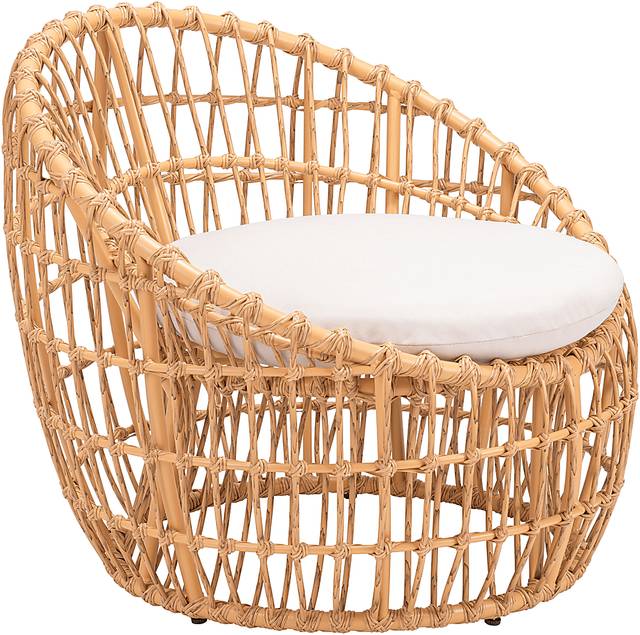 Outdoor Jumada Brown Accent Chair - Thumbnail - Image 5
