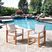 Outdoor Kayenta Brown Chair Set of 2