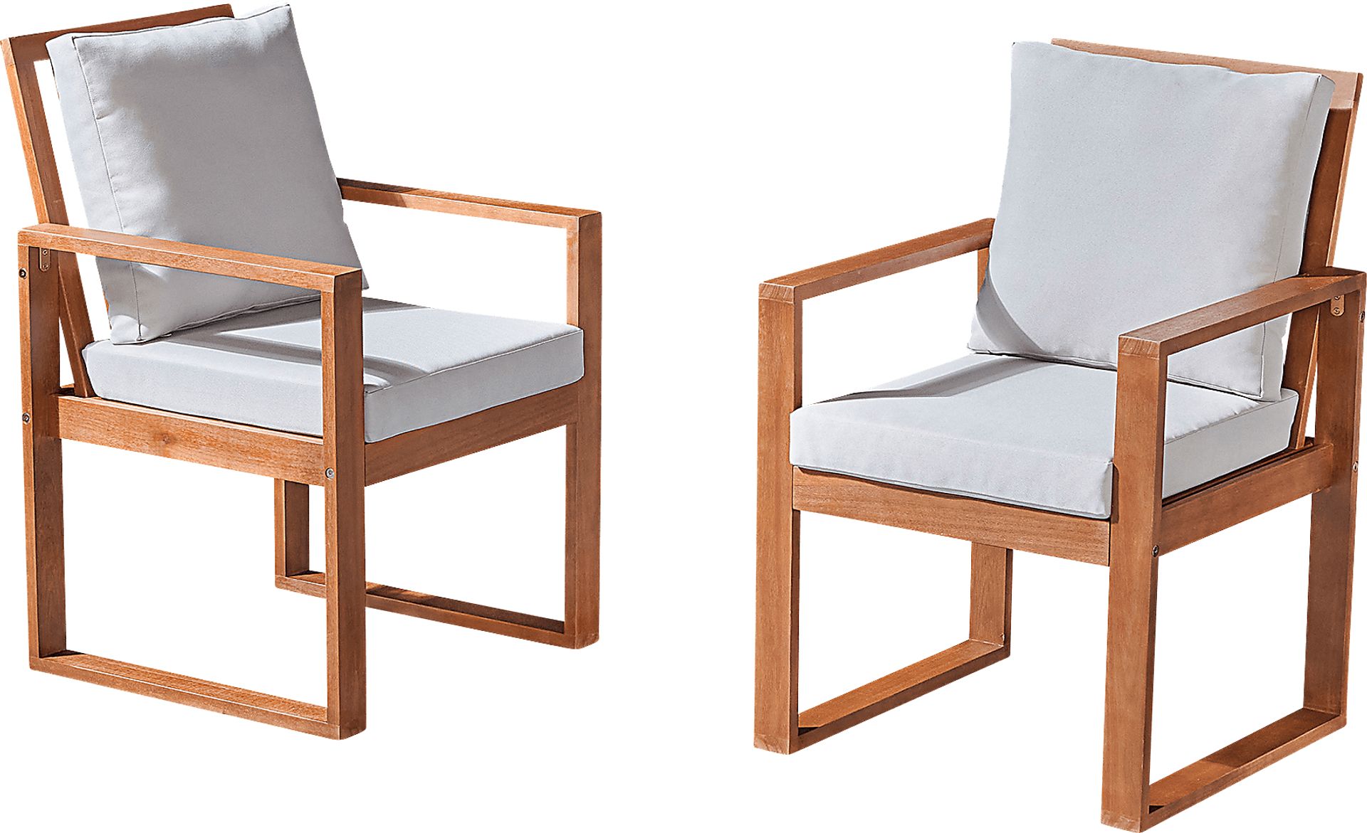 Outdoor Kayenta Brown Chair Set of 2 - Image 1