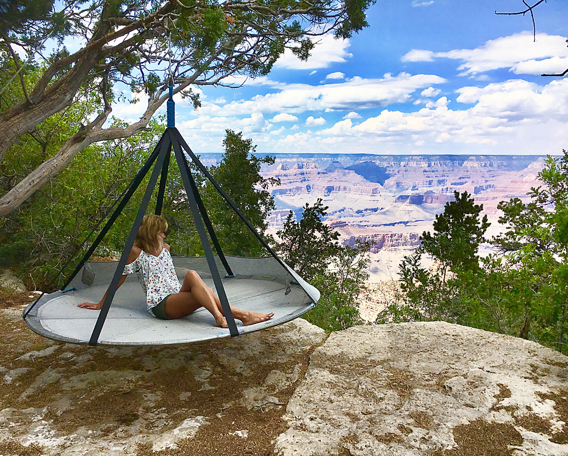 Outdoor Kelya I Brown Hammock Hanging Chair - Image 7
