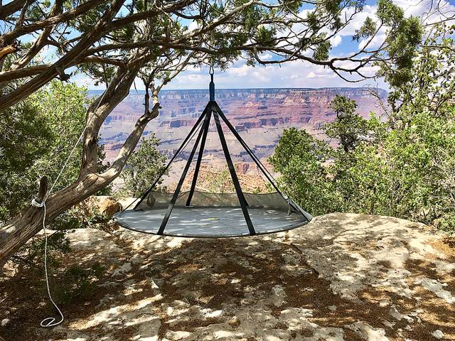 Outdoor Kelya I Brown Hammock Hanging Chair - Thumbnail - Image 8