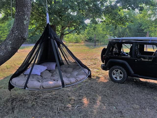 Outdoor Kelya I Brown Hammock Hanging Chair - Thumbnail - Image 9