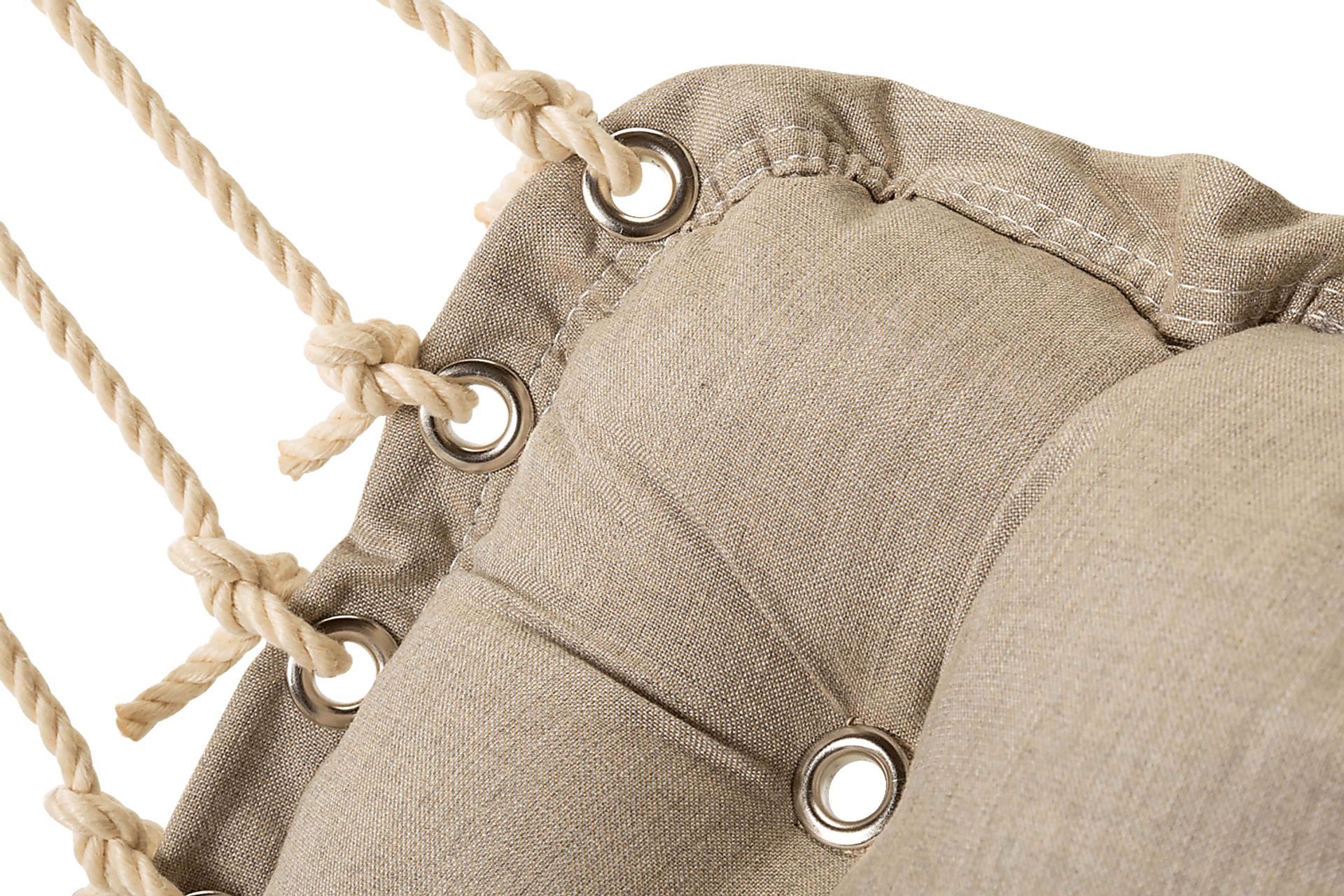 Outdoor Keone Beige Single Swing Hammock - Image 5
