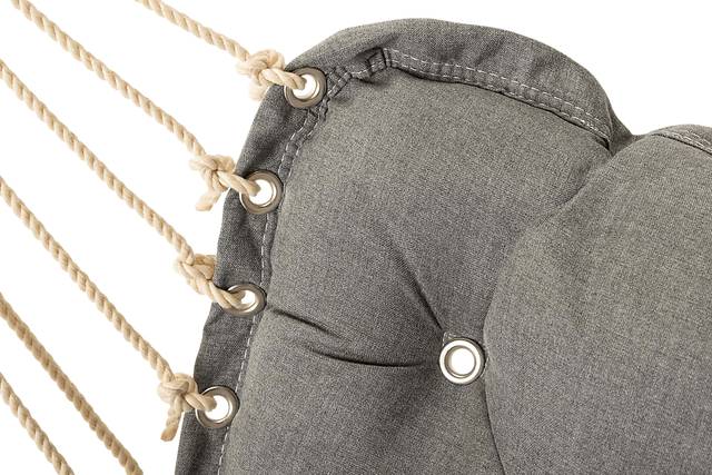 Outdoor Keone Gray Single Swing Hammock - Thumbnail - Image 4