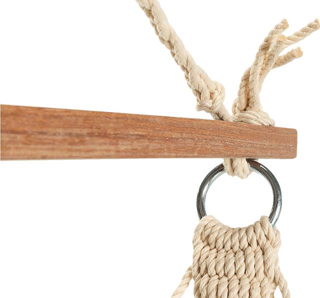 Outdoor Keone Gray Single Swing Hammock - Thumbnail - Image 5