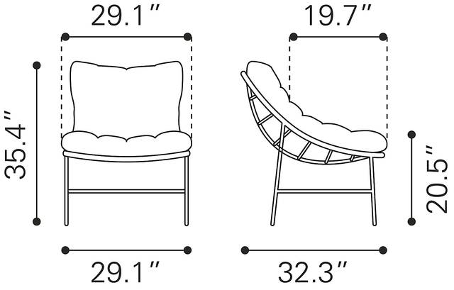 Outdoor Kirkglade Brown Accent Chair - Thumbnail - Image 15