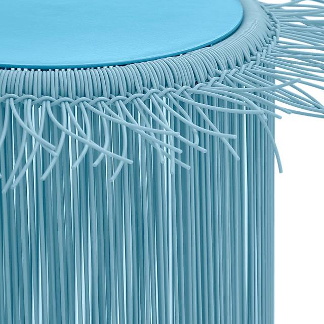 Outdoor Krouse Blue End Table - Thumbnail - Image 5