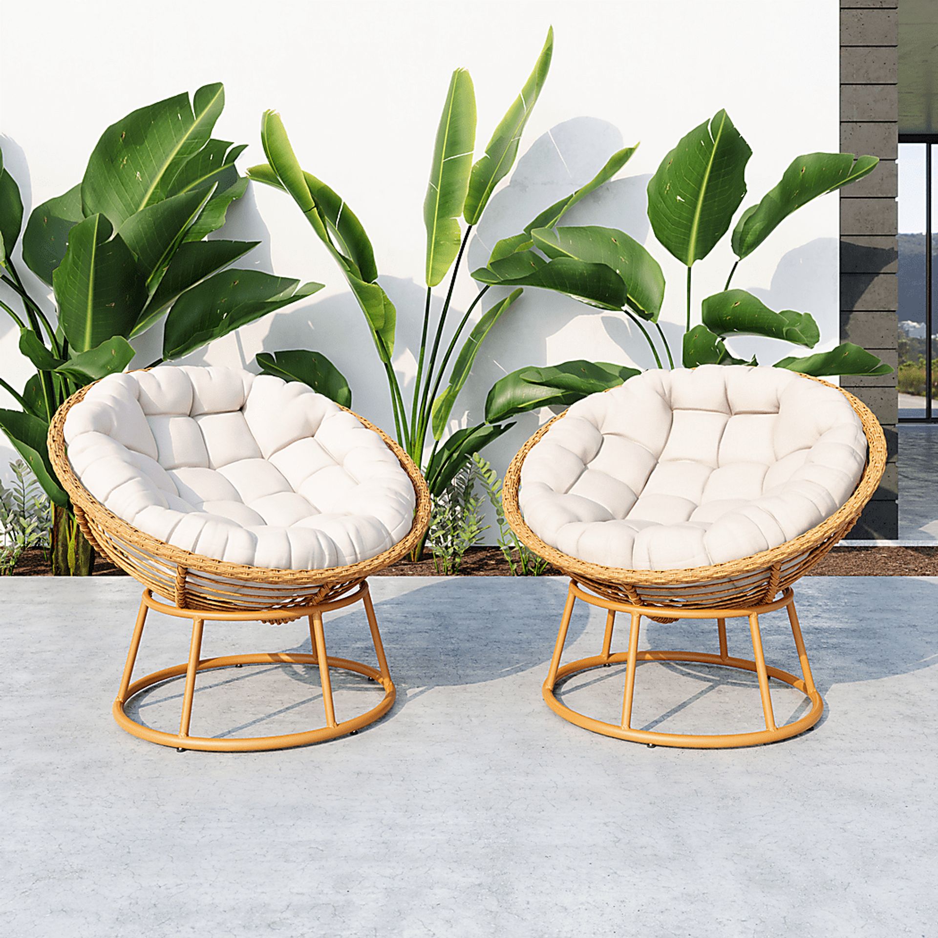 Outdoor Lanibeth Brown Accent Chair - Image 2
