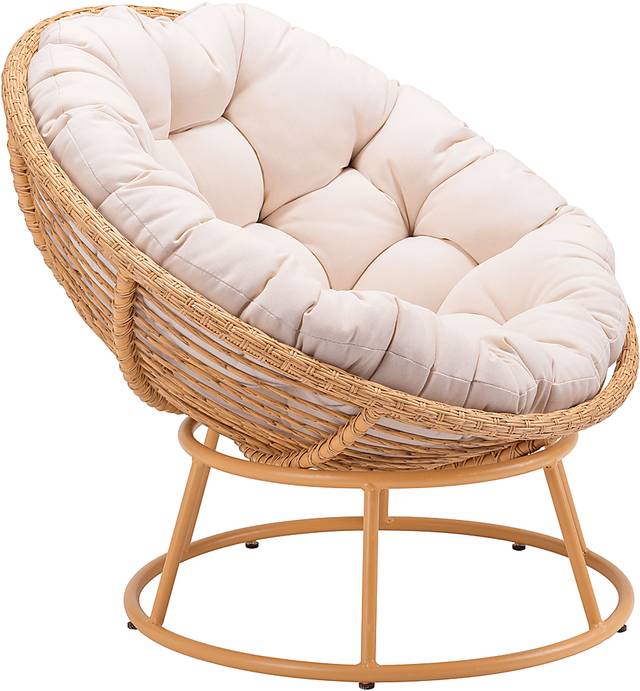 Outdoor Lanibeth Brown Accent Chair - Thumbnail - Image 5