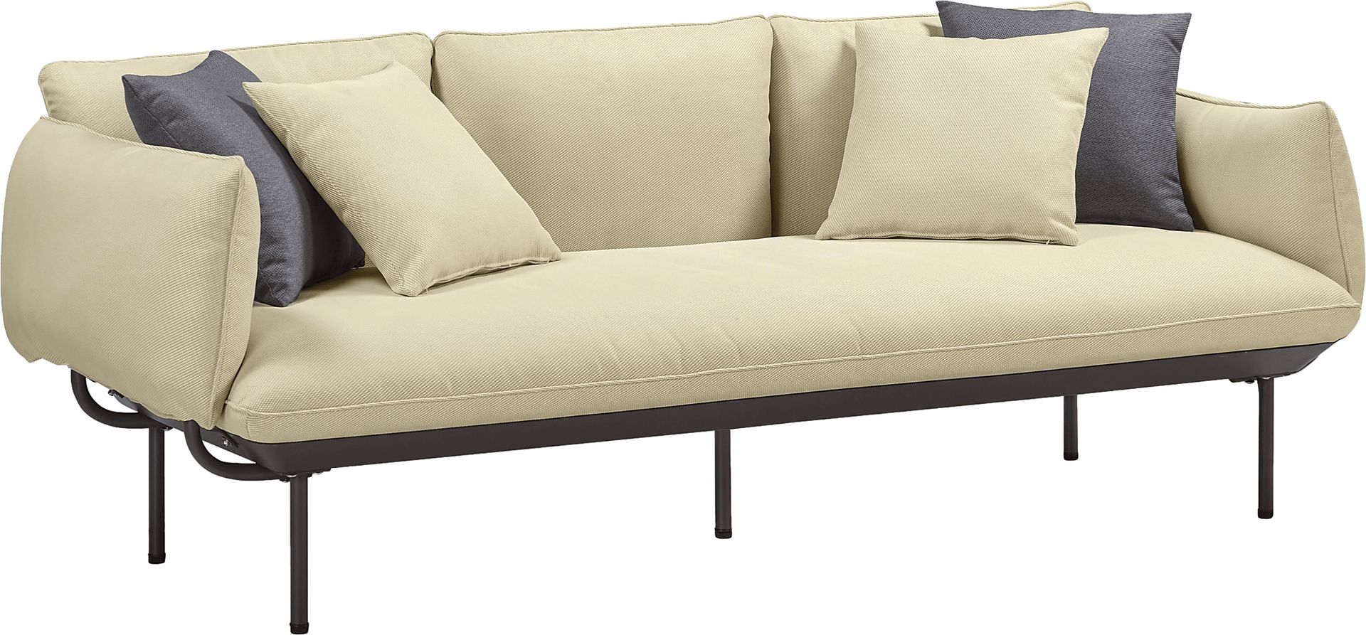 Outdoor Laurine Beige Sofa - Image 3