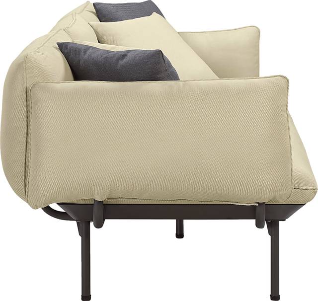 Outdoor Laurine Beige Sofa - Thumbnail - Image 4
