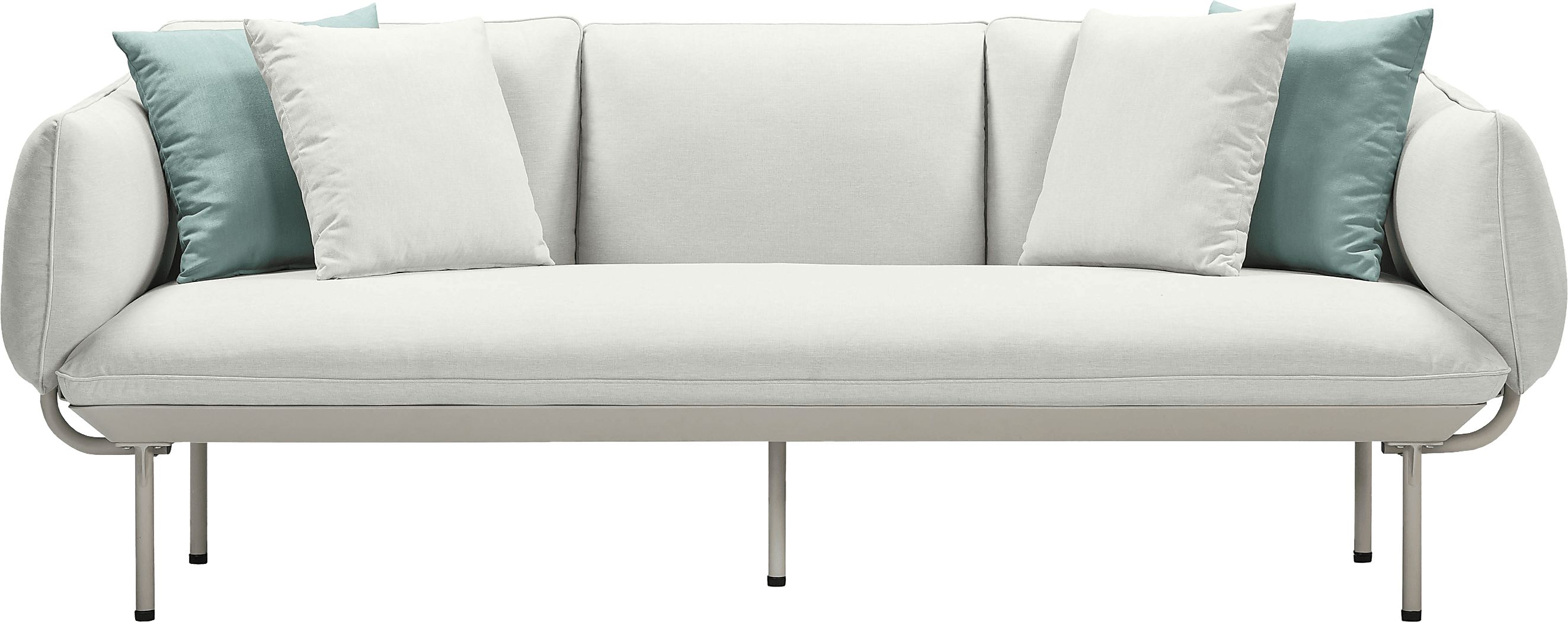 Outdoor Laurine Light Gray Sofa