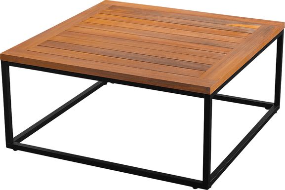 Outdoor Laverne Natural Cocktail Table