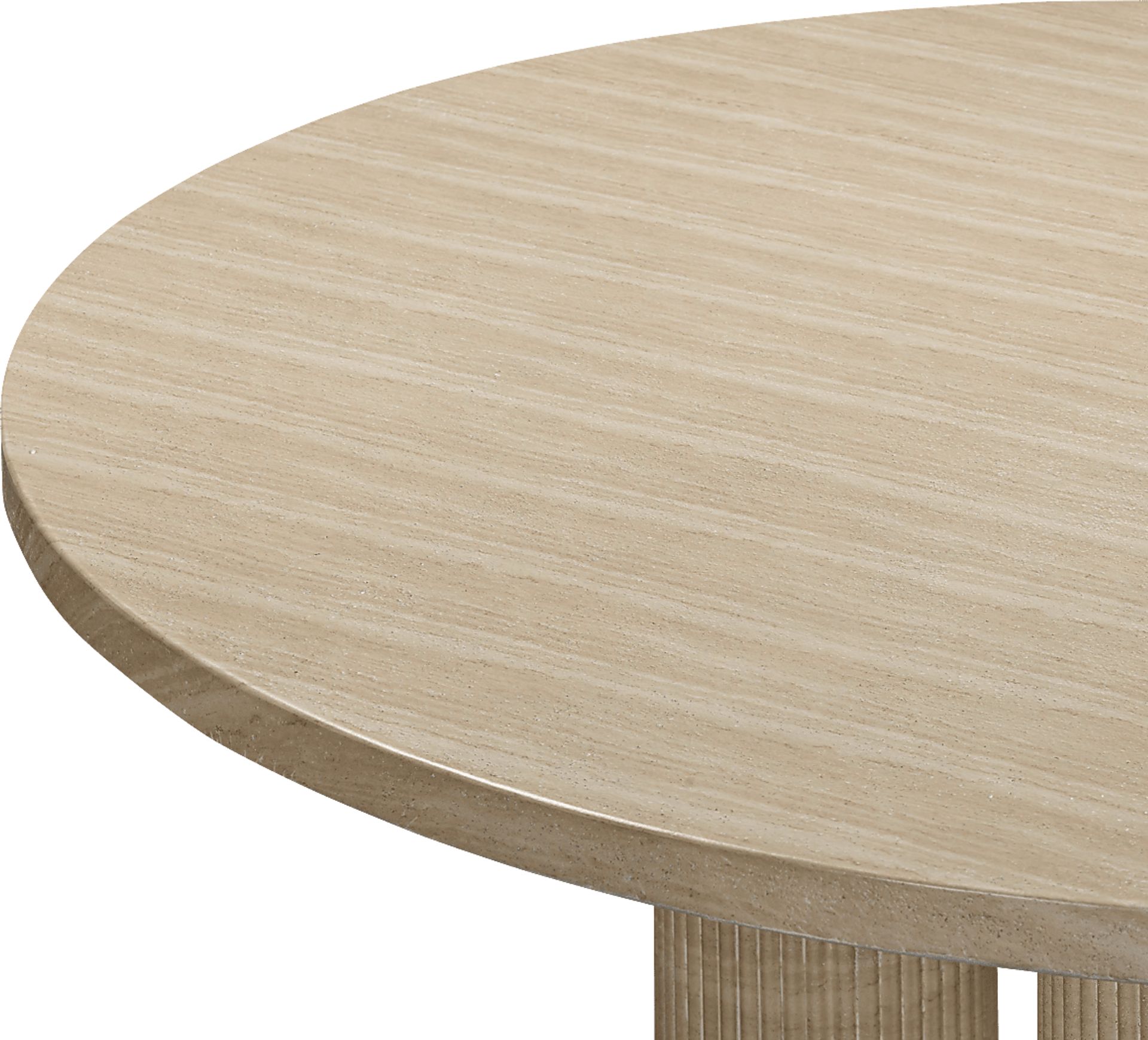Outdoor Lawonna Natural Dining Table - Image 6
