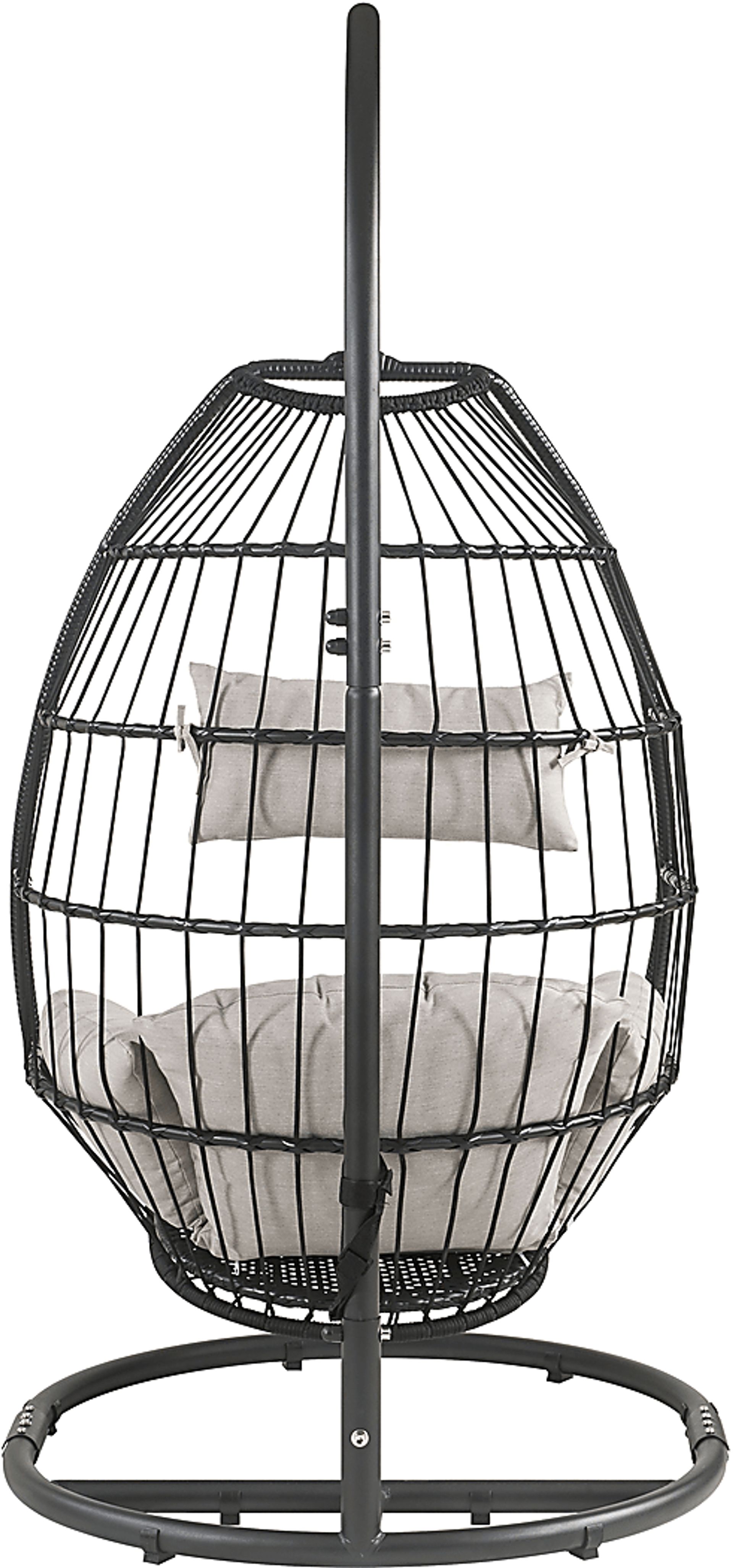 Outdoor Lolannen Black Hanging Chair - Image 5