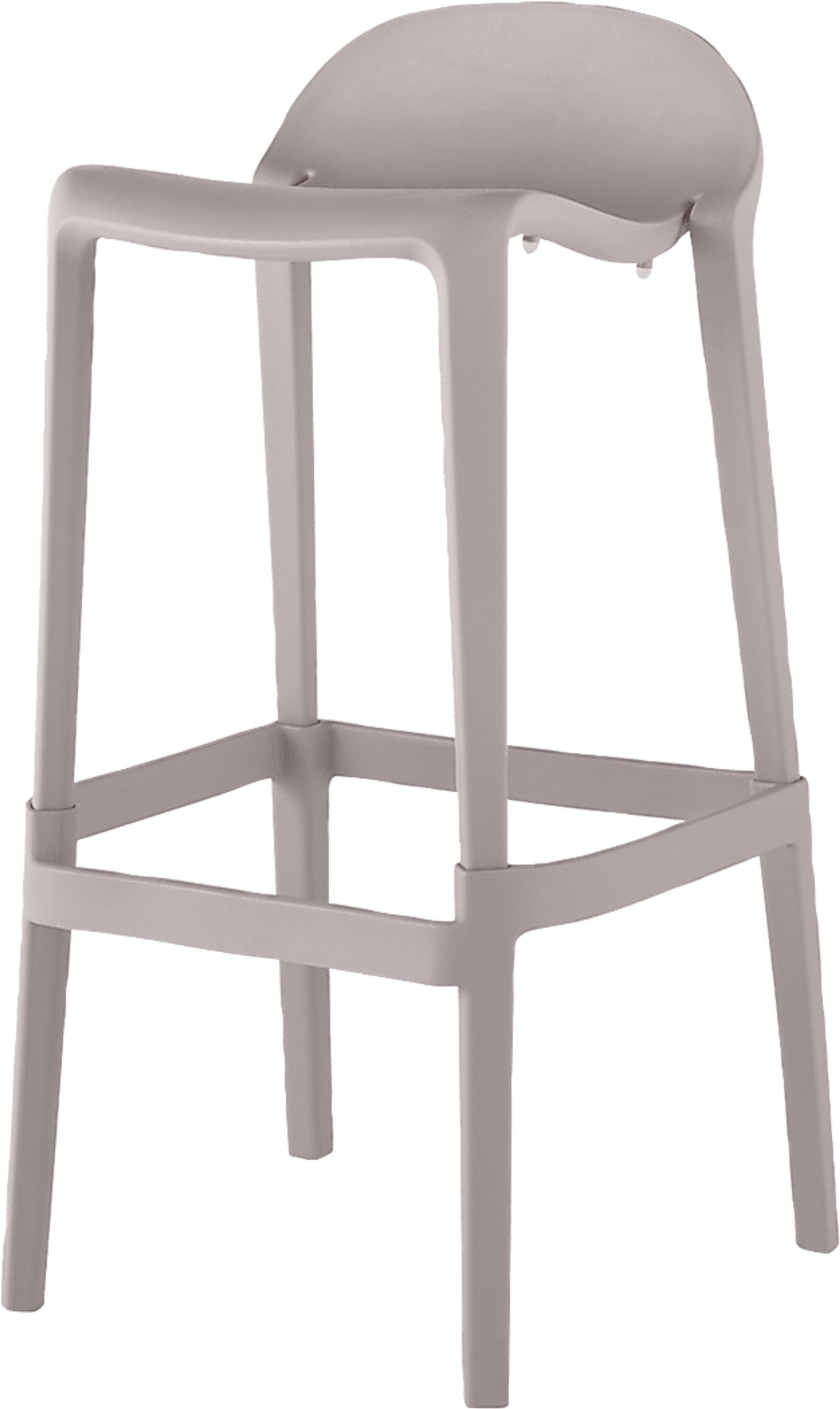 Outdoor Lulia Gray Barstool, Set of 2 - Image 3