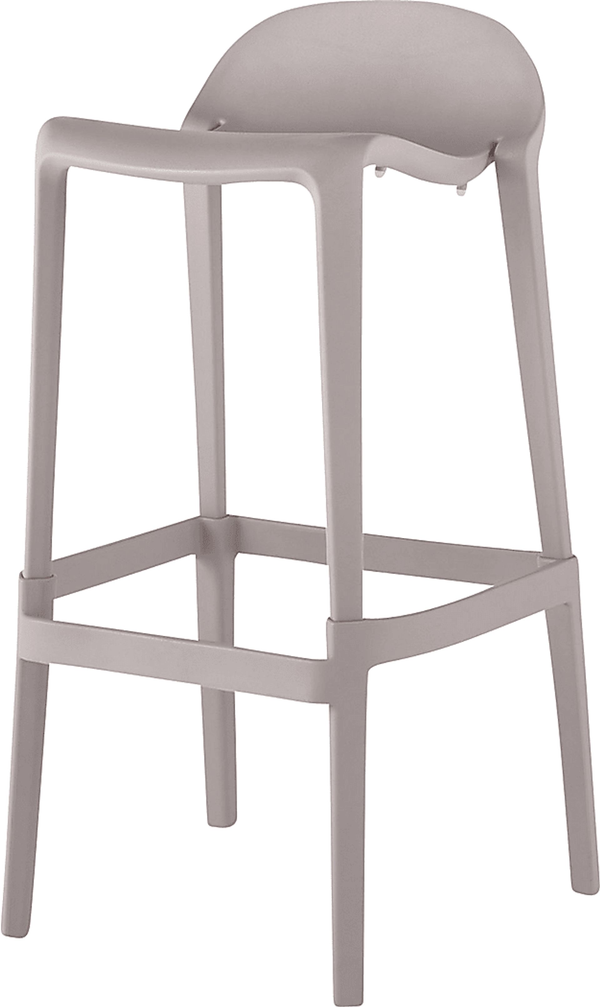 Outdoor Lulia Gray Barstool, Set of 2 - Image 3