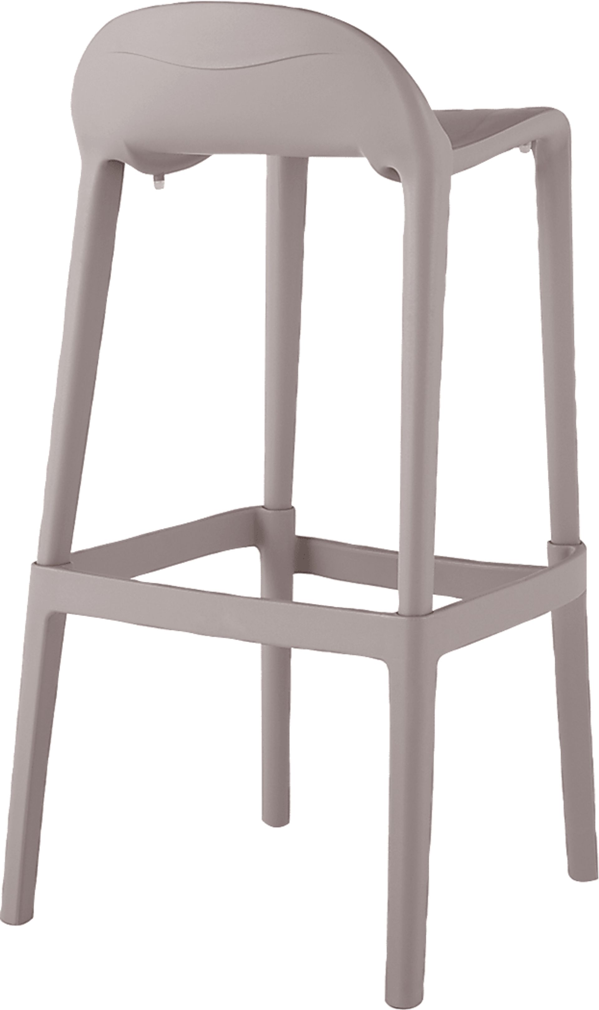 Outdoor Lulia Gray Barstool, Set of 2 - Image 4