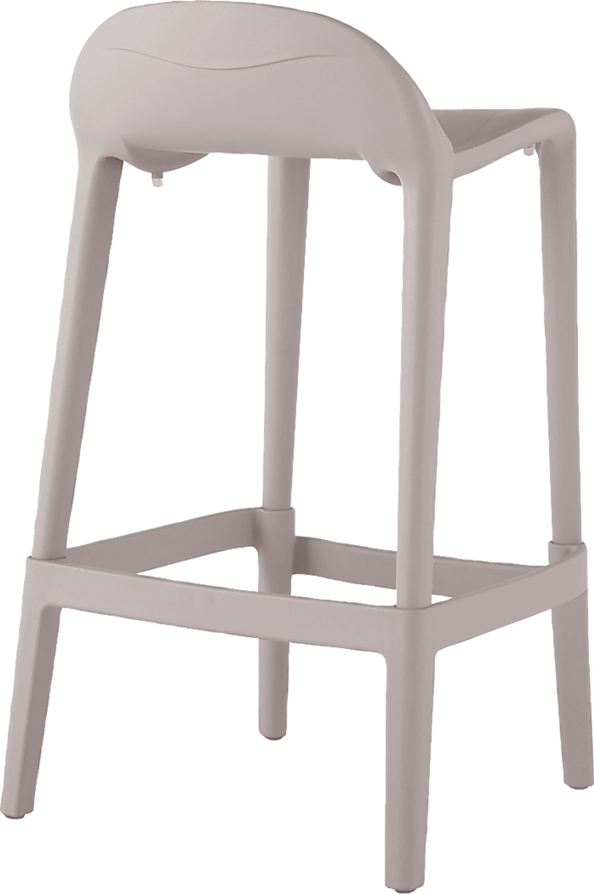 Outdoor Lulia Gray Counter Stool, Set of 2 - Image 4