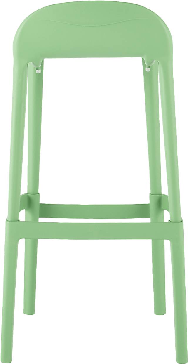 Outdoor Lulia Green Barstool, Set of 2 - Thumbnail - Image 5