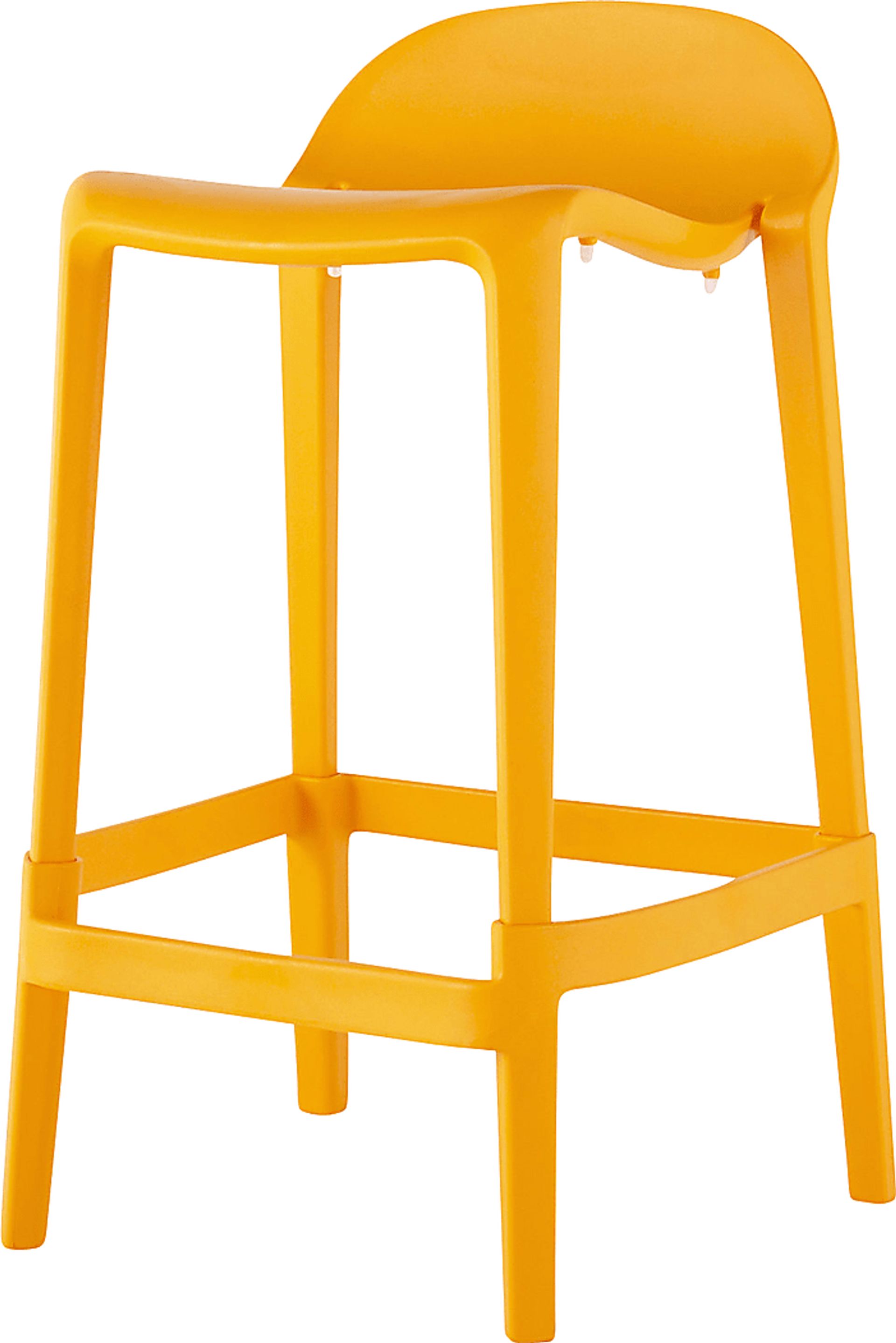 Outdoor Lulia Orange Counter Stool, Set of 2 - Image 10