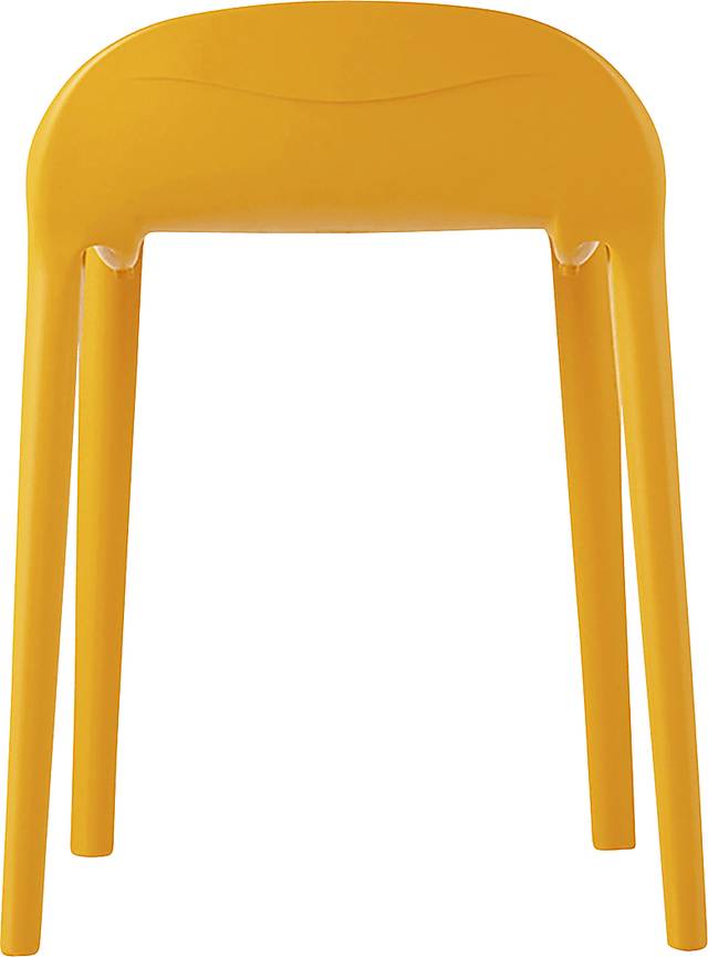 Outdoor Lulia Orange Stool, Set of 2 - Thumbnail - Image 4
