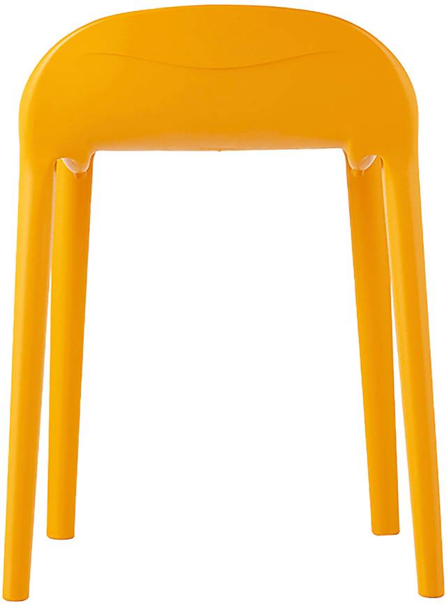 Outdoor Lulia Orange Stool, Set of 2 - Thumbnail - Image 4