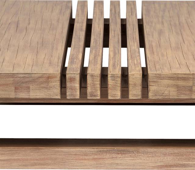 Outdoor Lunenton Brown Cocktail Table - Thumbnail - Image 7