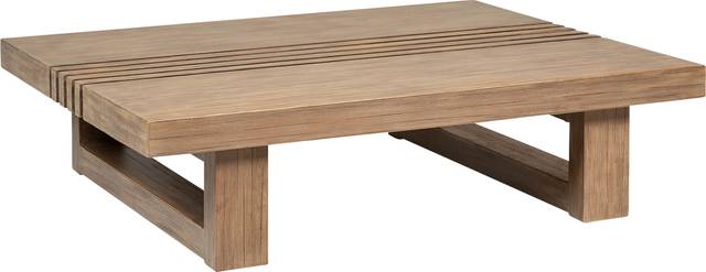 Outdoor Lunenton Brown Cocktail Table - Thumbnail - Image 1