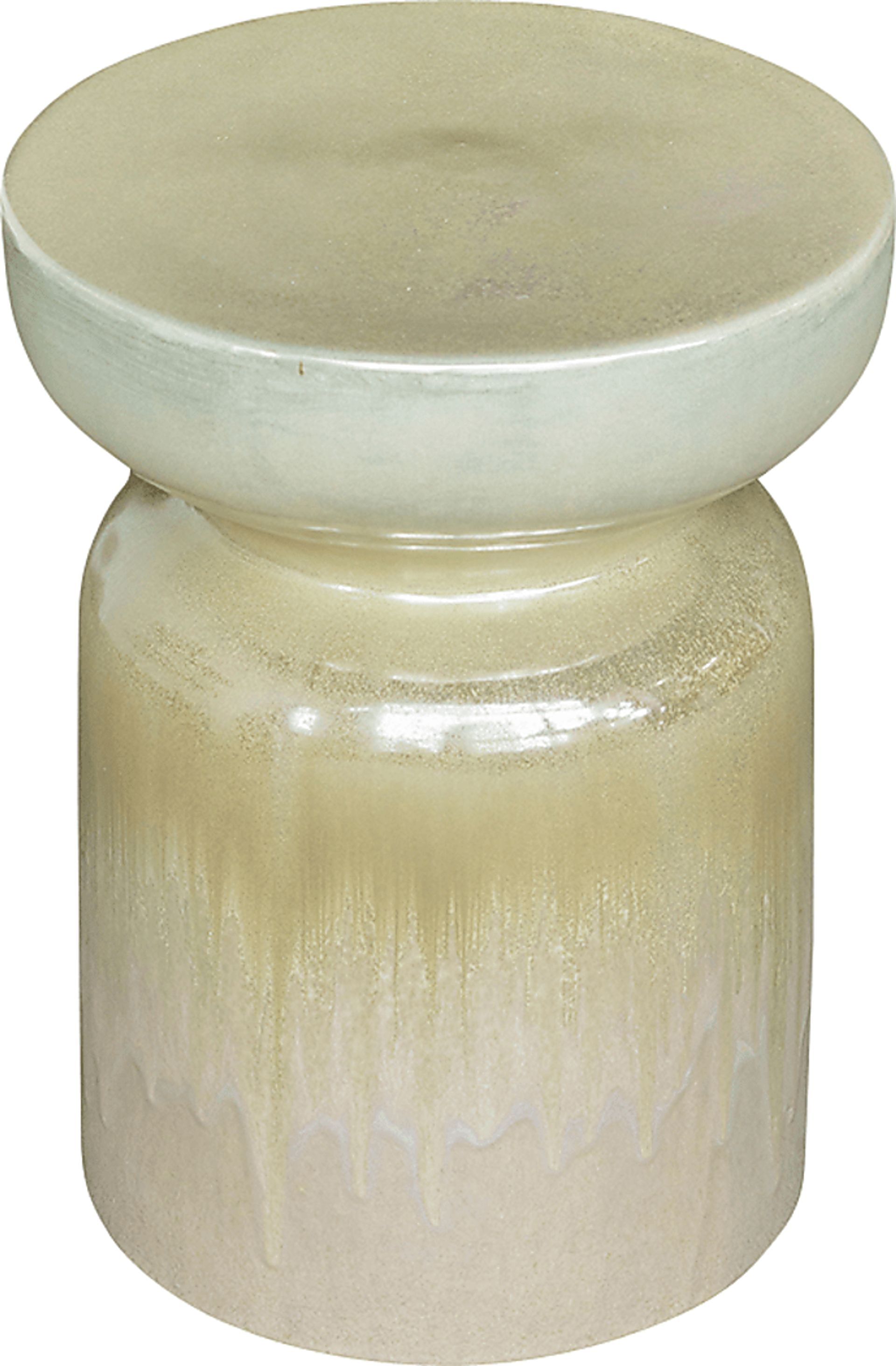 Outdoor Marriner Cream Garden Stool - Image 2