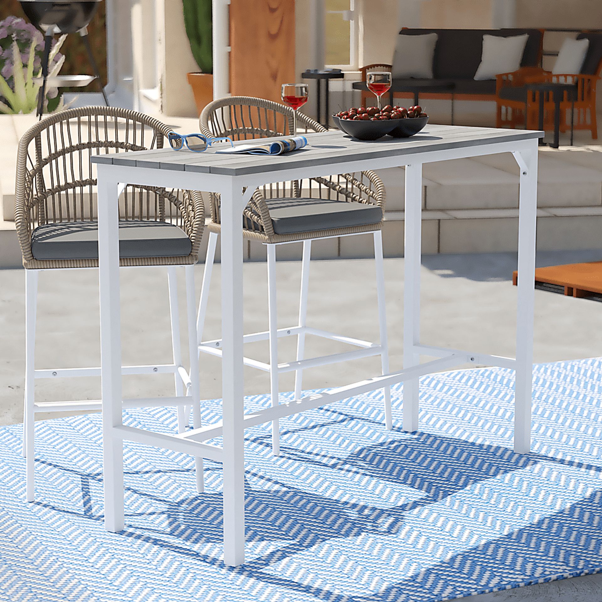 Outdoor Melridge Bar Height Dining Table - Image 6