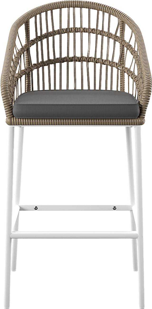 Outdoor Melridge Tan Bar Stool, Set of 2 - Thumbnail - Image 2