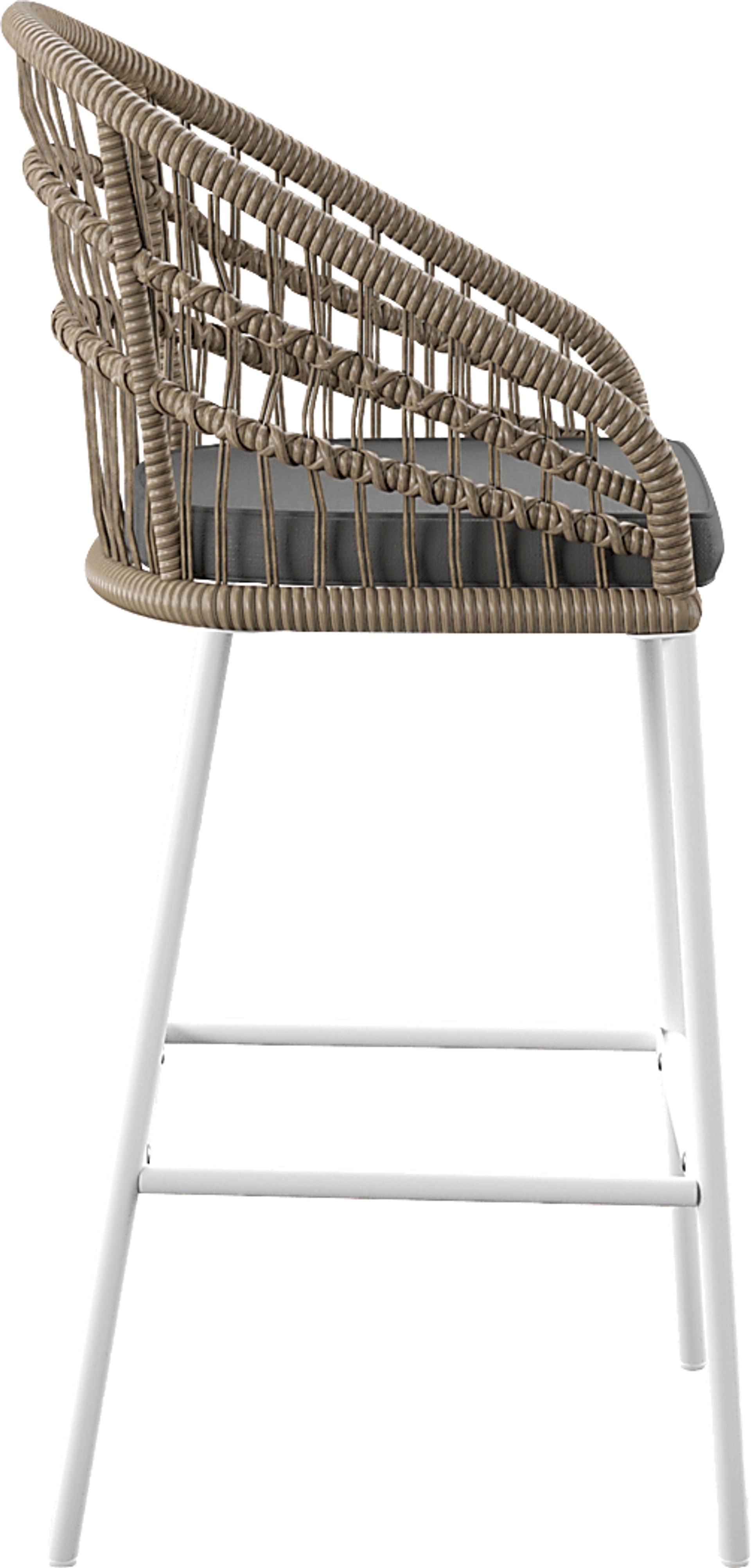 Outdoor Melridge Tan Bar Stool, Set of 2 - Image 3