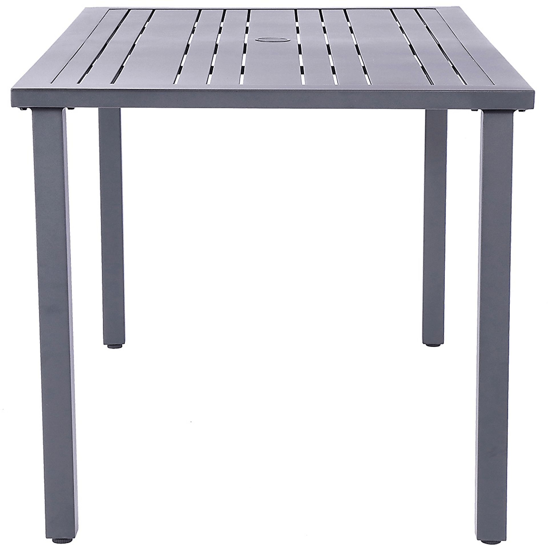 Outdoor Miloen Rectangular Black Dining Table - Image 3