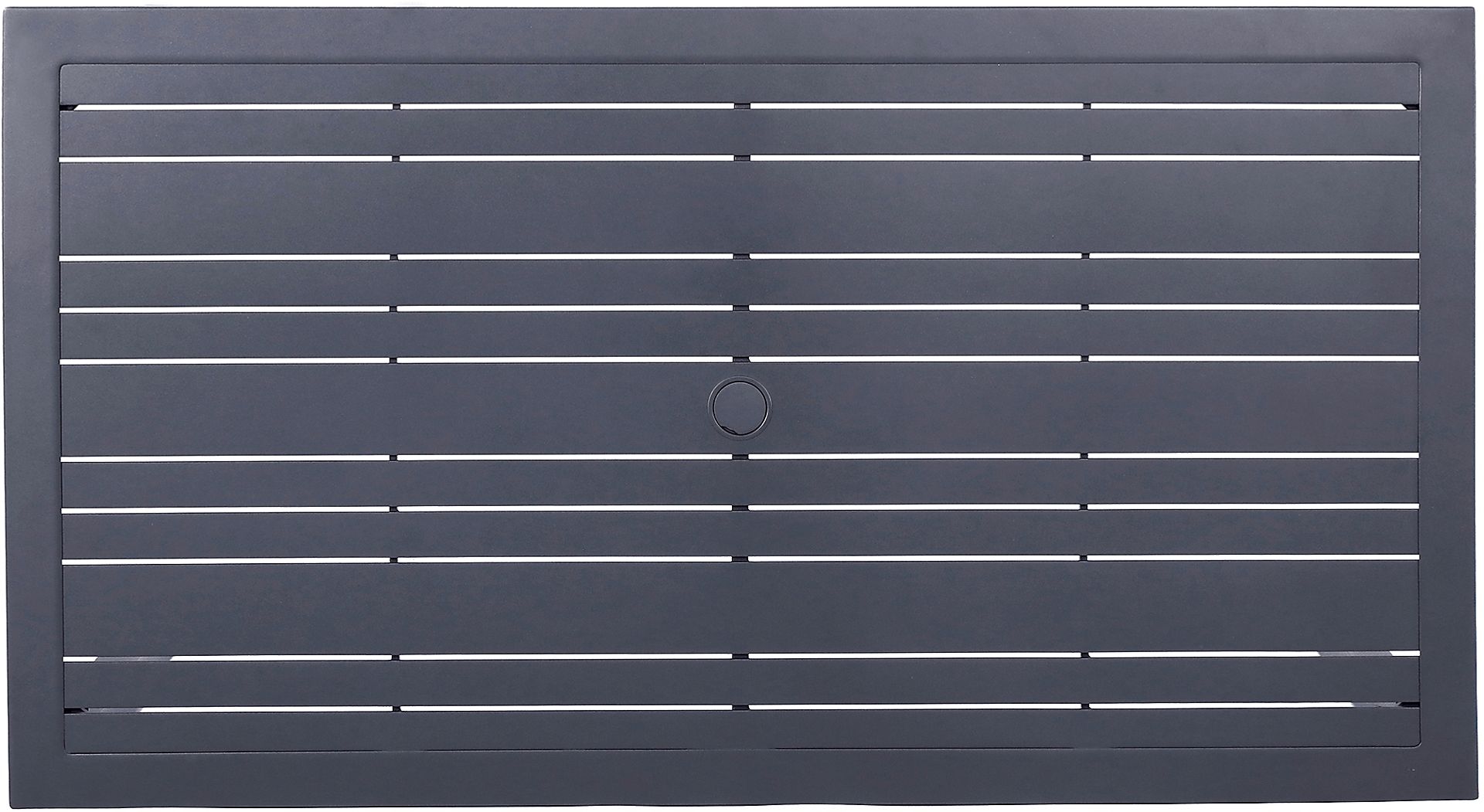 Outdoor Miloen Rectangular Black Dining Table - Image 4