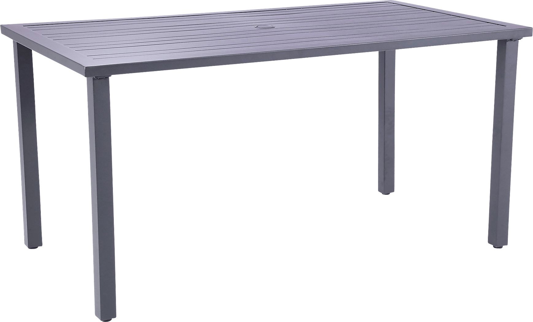 Outdoor Miloen Rectangular Black Dining Table