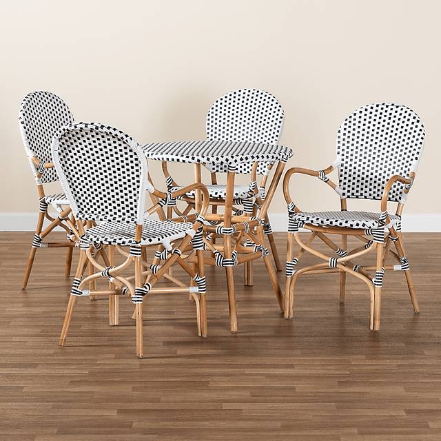 Outdoor Nalina Elle I Black 5 Pc Dining Set - Thumbnail - Image 8