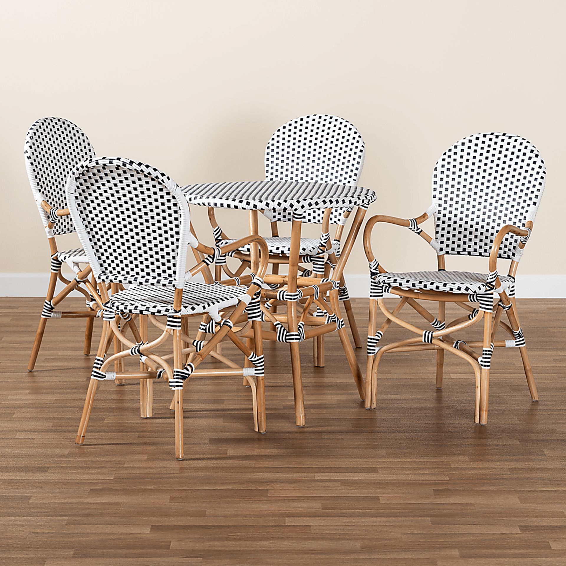 Outdoor Nalina Elle I Black 5 Pc Dining Set - Image 8