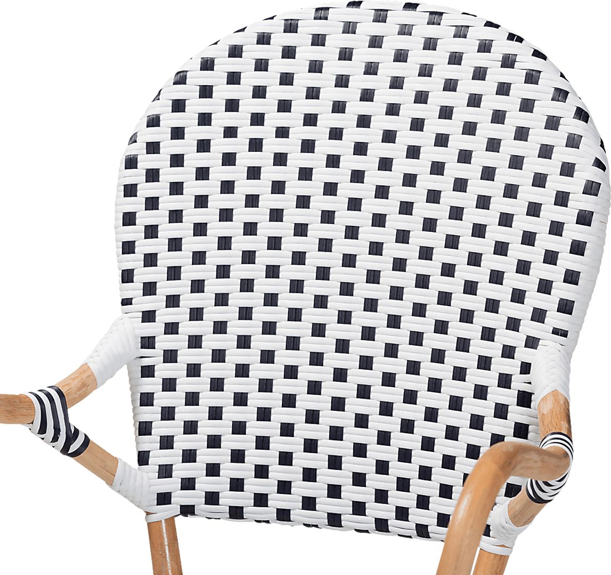 Outdoor Nalina Elle I Black Bistro Chair Set of 2 Rooms To Go