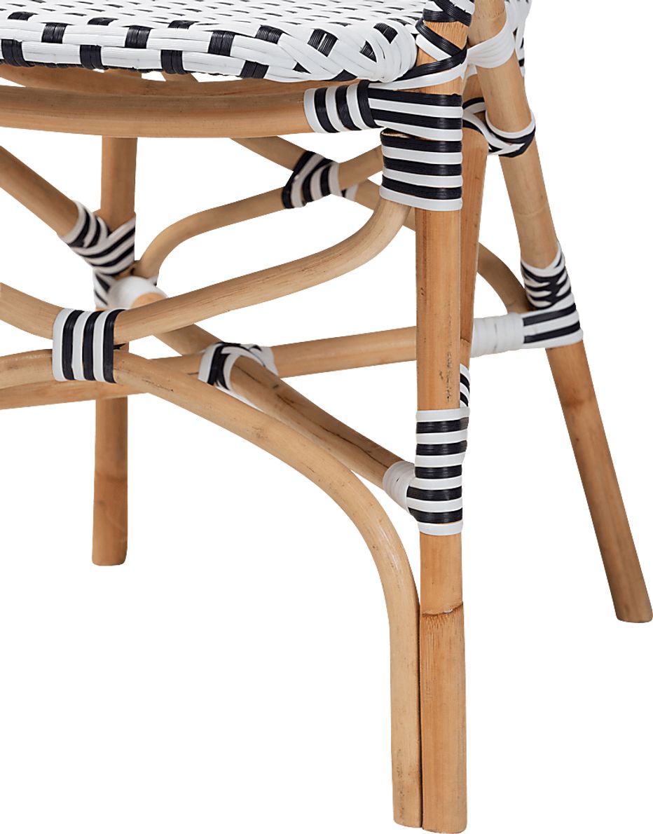 Outdoor Nalina Elle I Black Bistro Chair Set of 2 Rooms To Go