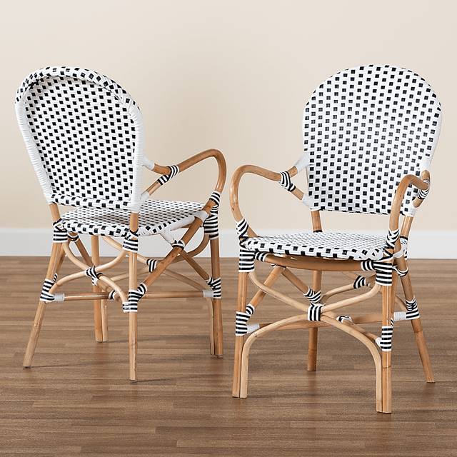 Outdoor Nalina Elle I Black Dining Chair, Set of 2 - Thumbnail - Image 7